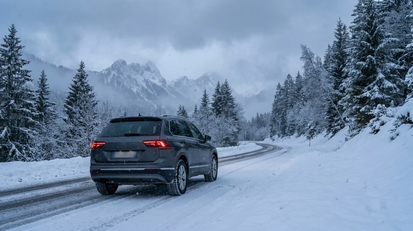 Pneus hiver en Haute-Savoie : que dit la Loi Montagne en 2026 ?